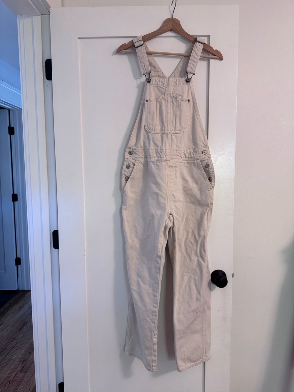 White Old Navy Overalls